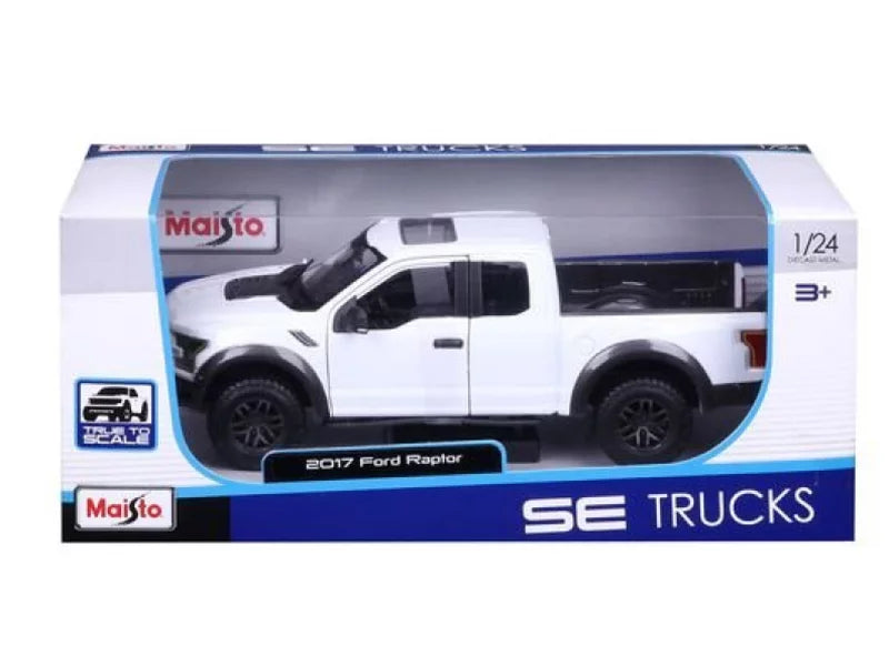 Ford Raptor 2017 alb - 1/24 Maisto