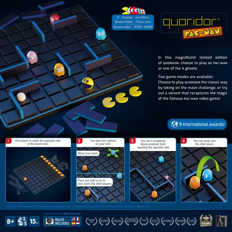 Joc de societate - Quoridor PAC-MAN