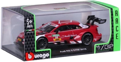 Audi Rs5 Dtm 2018 cu vitrina plexiglass - 1/32 Bburago