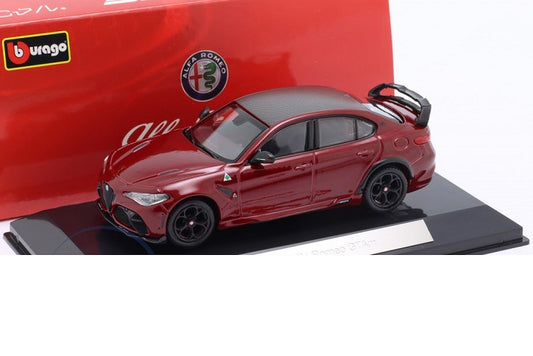 Alfa Romeo GTAm visiniu cu vitrina plexiglass - 1/43 Bburago
