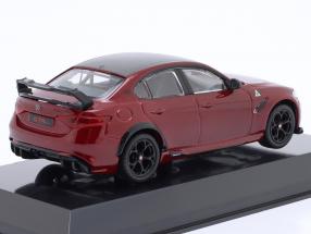 Alfa Romeo GTAm visiniu cu vitrina plexiglass - 1/43 Bburago