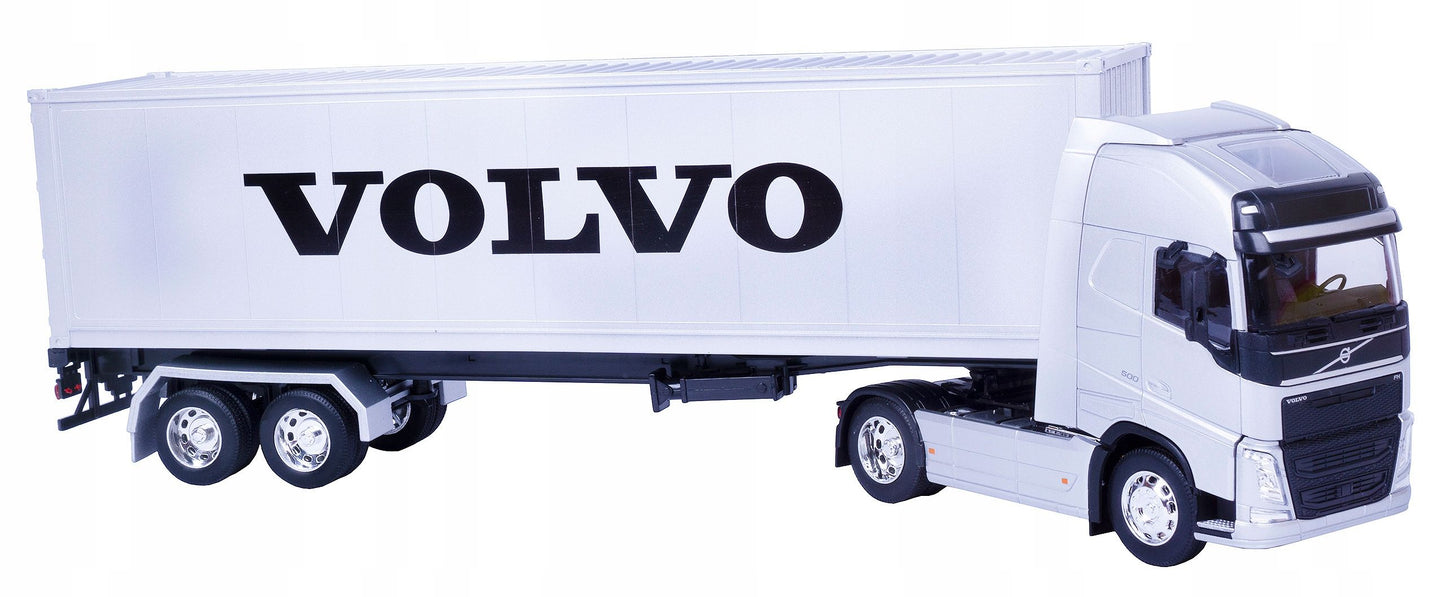 Camion Cap Tractor Volvo cu remorca - 1/32 Welly