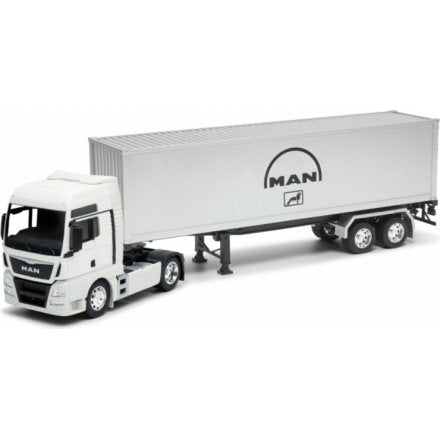 Camion Cap Tractor MAN cu remorca - 1/32 Welly