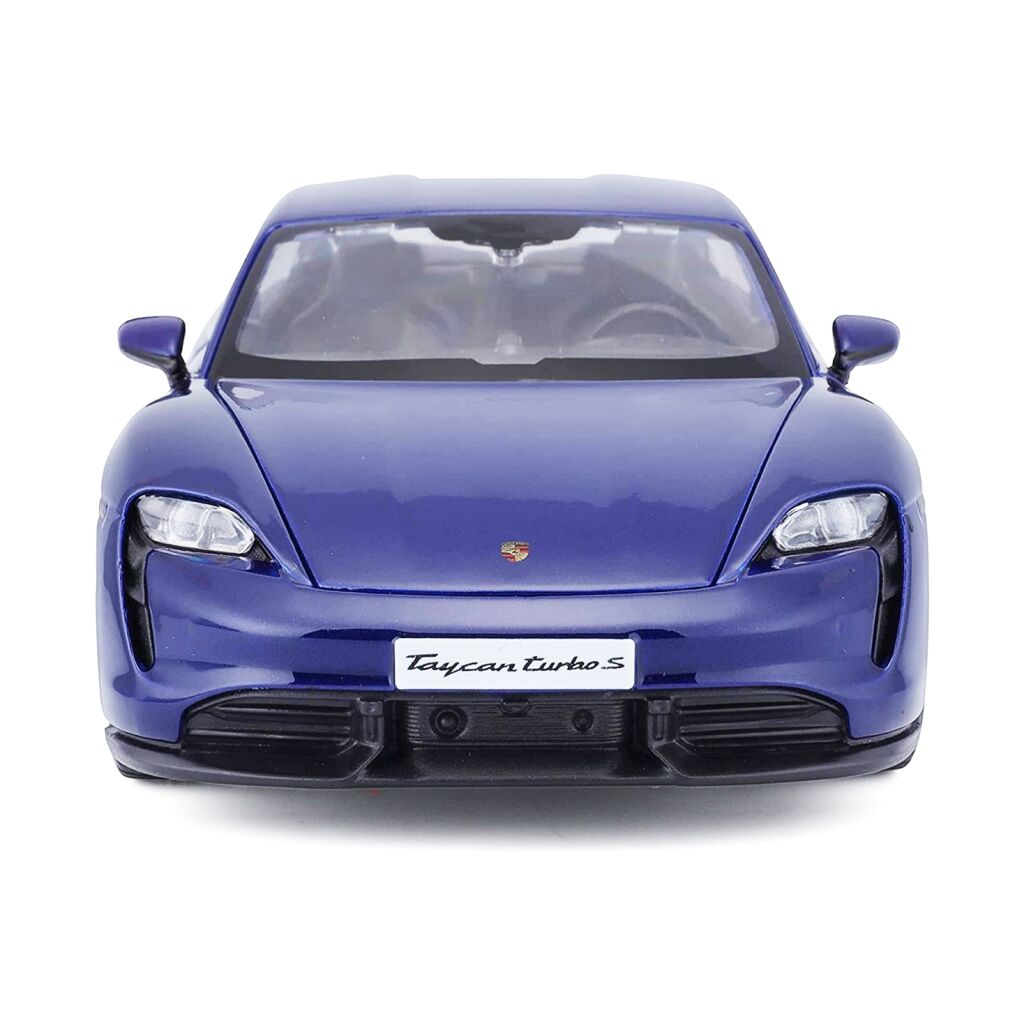 Porsche Taycan Turbo S bleumarin - 1/24 Bburago