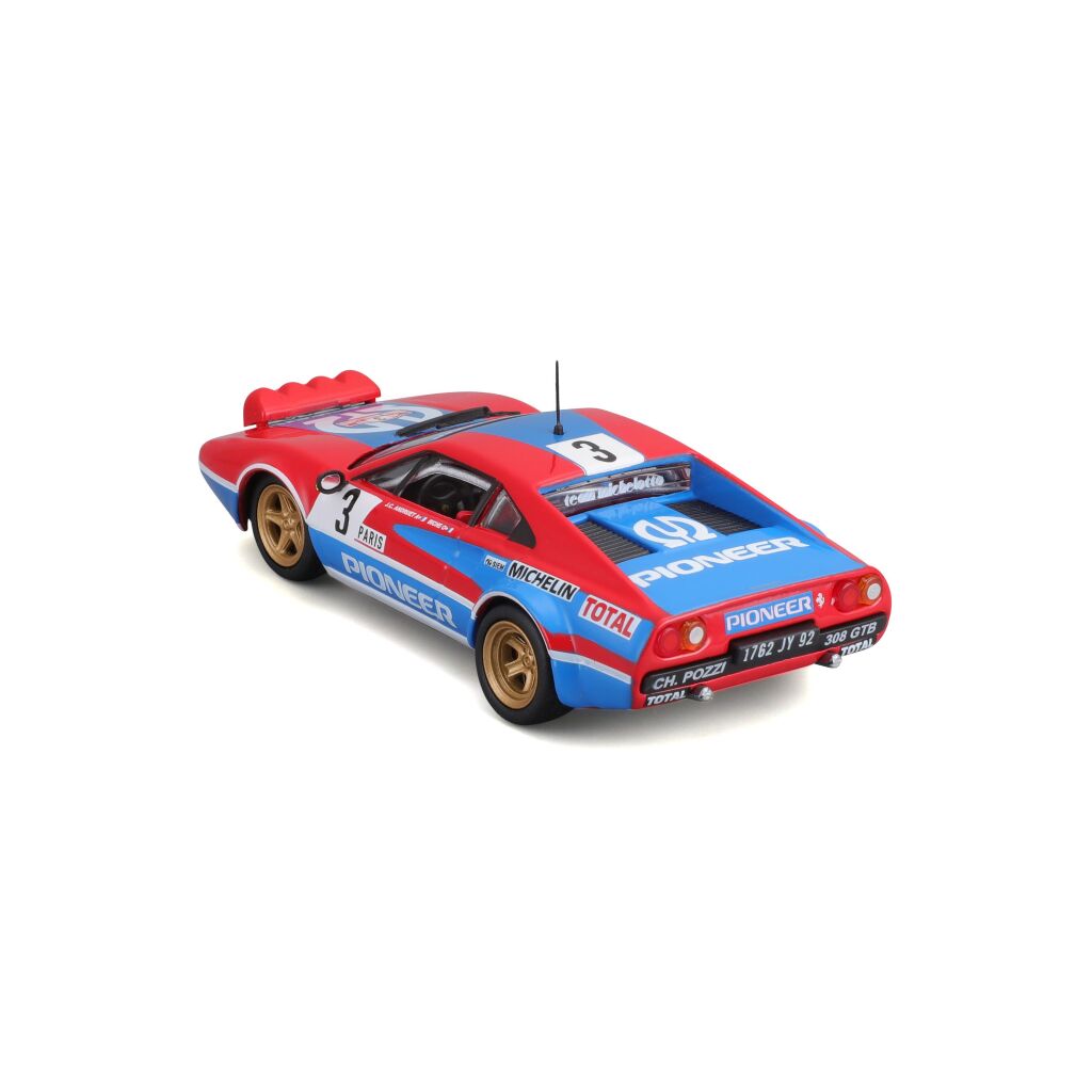 Ferrari 308 GTB 1982 #3 cu vitrina plexiglass - 1/43 Bburago Signature