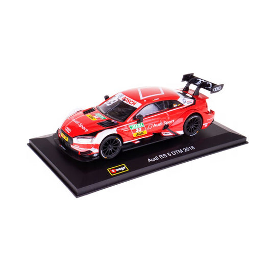 Audi Rs5 Dtm 2018 cu vitrina plexiglass - 1/32 Bburago