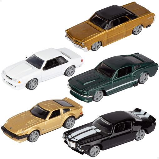Set 5 masinute metalice Vintage Collection - 1/64 Bburago