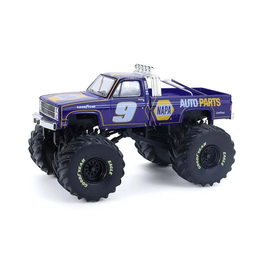 Monster Truck Chevrolet C20 1984 Hendrick Motorsports #9 - 1/64 Greenlight