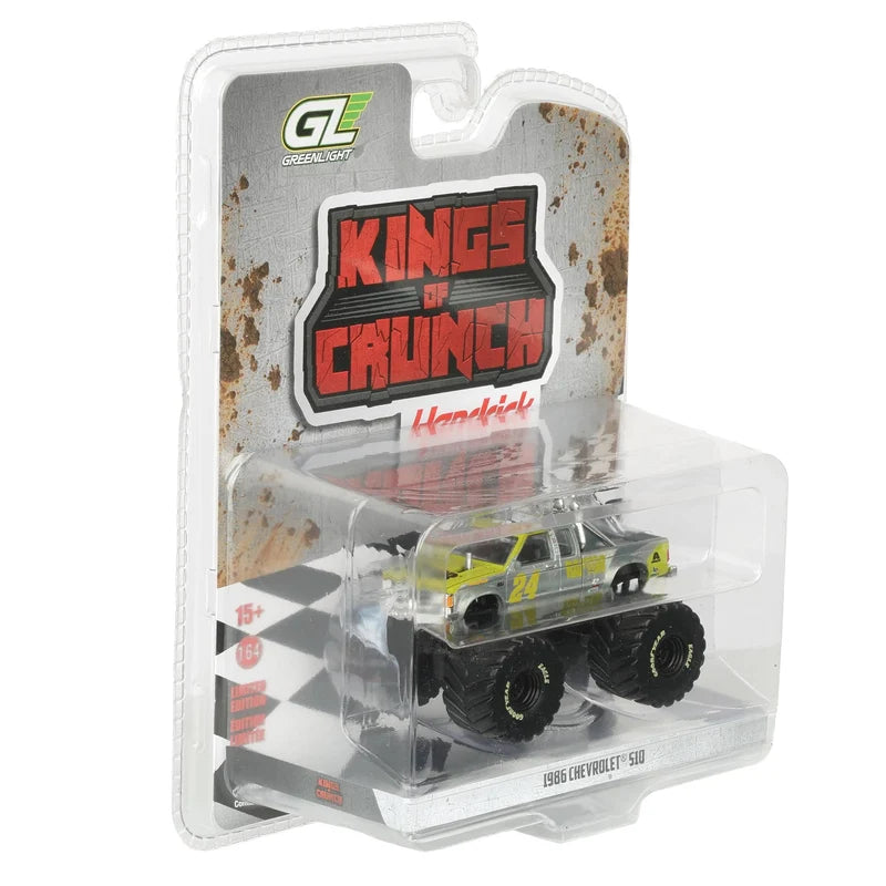 Monster Truck Chevrolet 510 1986 Hendrick Motorsports #24 - 1/64 Greenlight