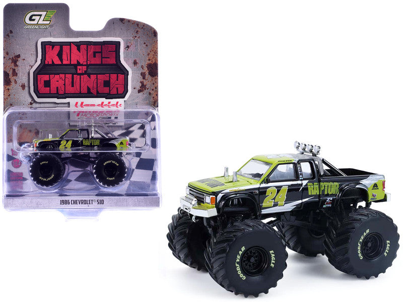 Monster Truck Chevrolet 510 1986 Hendrick Motorsports #24 - 1/64 Greenlight