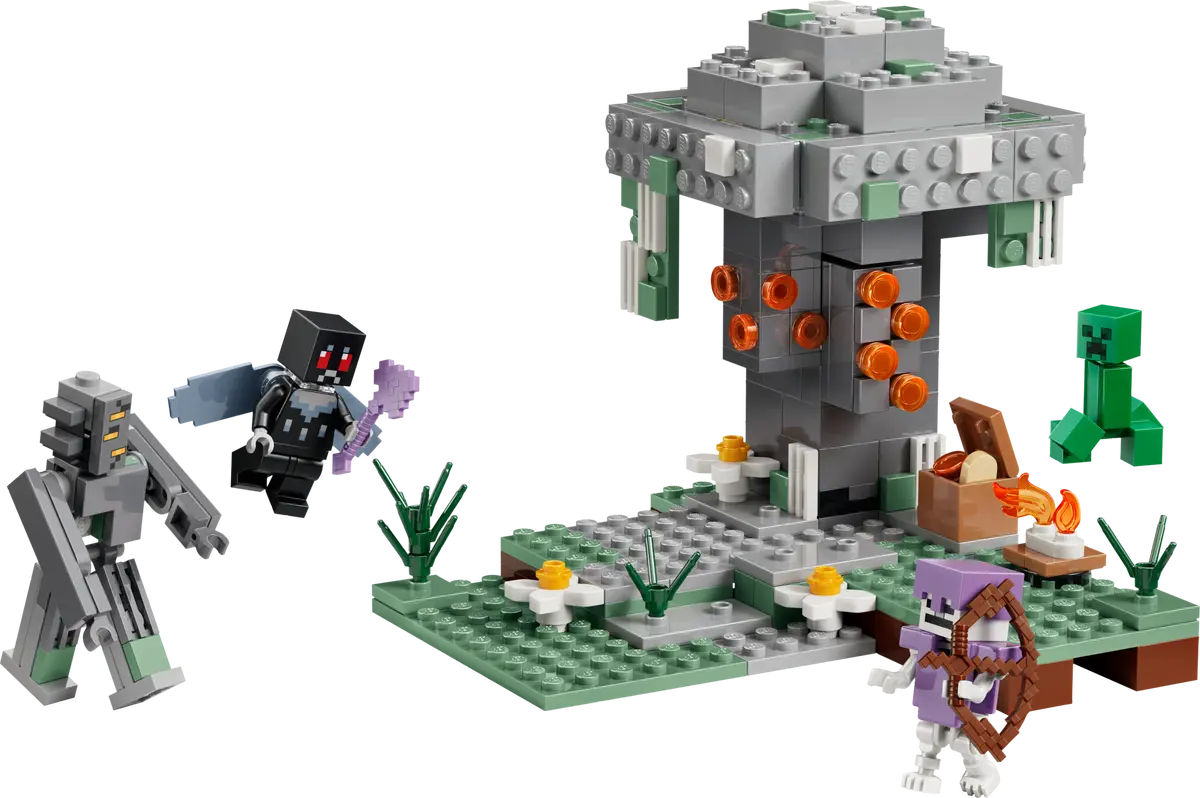 LEGO Minecraft 21586 - Gradina Palida (243 piese)