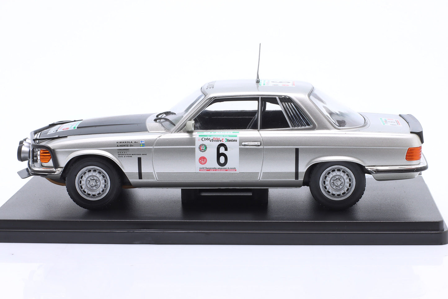 Mercedes-Benz 450 SLC 5.0 Mikkola-Hertz #6 Bamdama Rally 1979 - 1/24 Altaya