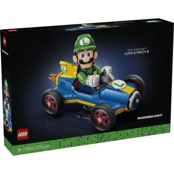 LEGO Mario Kart 72050 – Luigi si Mach 8 Set ( 2234 piese)