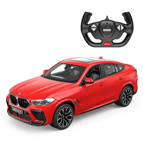 BMW X6 M rosu cu telecomanda - 1/14 Rastar
