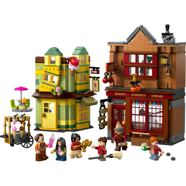 LEGO Harry Potter 76452 - Furnituri Vajthat de calitate si magazin de inghetata (795 piese)