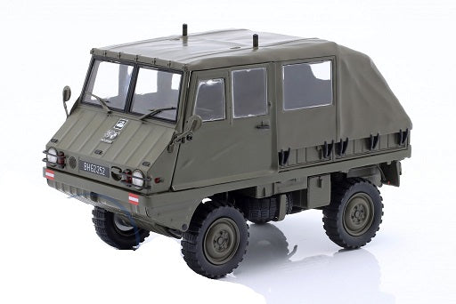 Steyr-Puch Haflinger radio truck Austrian army olive - 1/18 Schuco