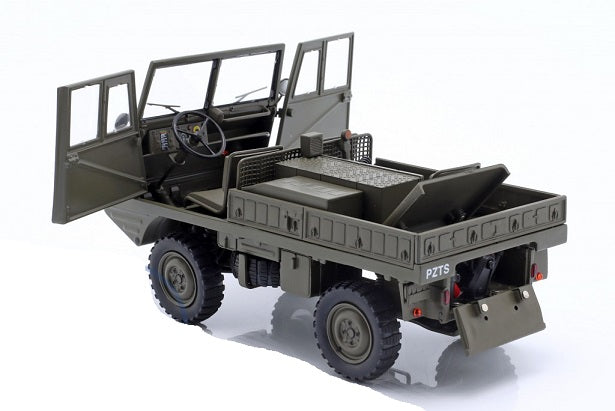 Steyr-Puch Haflinger radio truck Austrian army olive - 1/18 Schuco