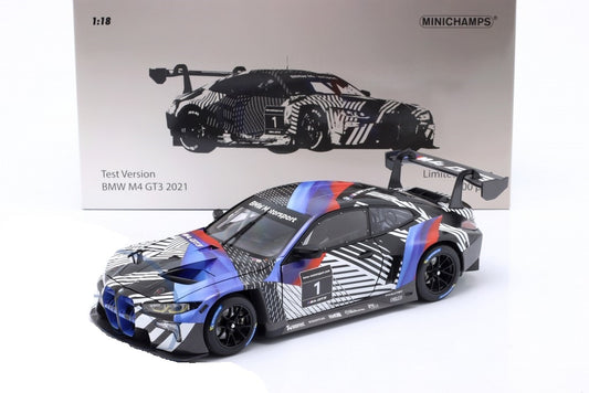 BMW M4 GT3 test version 2021 #1 - 1/18 Minichamps