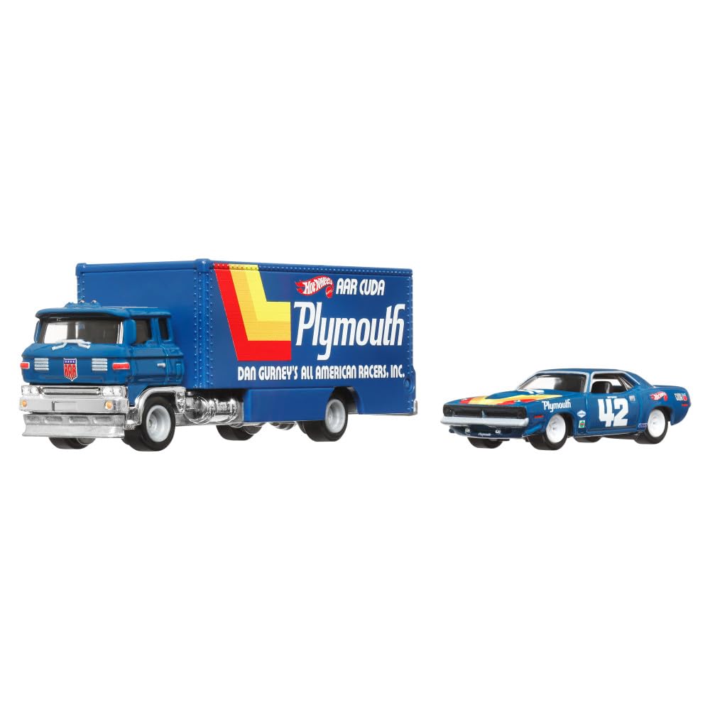 Set 2 machete Sakura Sprinter si Plymouth AAR Cuda 1970 - 1/64 Hot Wheels Premium