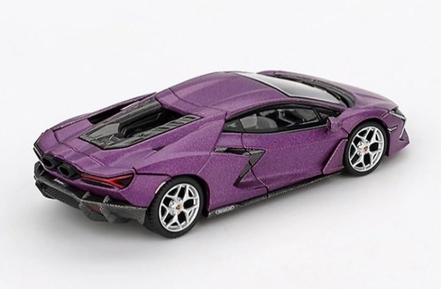 Lamborghini Revuelto viola 30th matte - 1/64 Mini GT