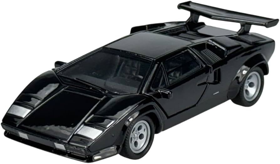 Lamborghini Countach LP 500 S negru - 1/24 Welly