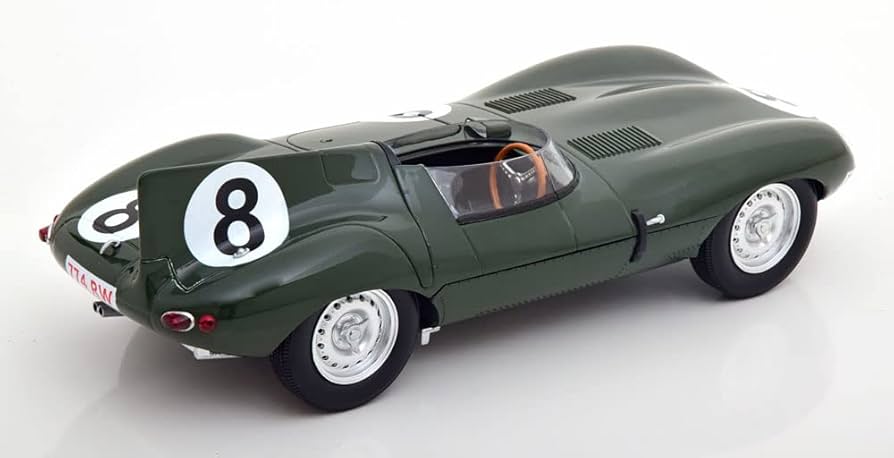 Jaguar D-Type 24h Le Mans 1955 Beauman/Dewis #8 - 1/18 CMR