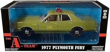 Plymouth Fury 1977 A-Team - 1/24 Greenlight