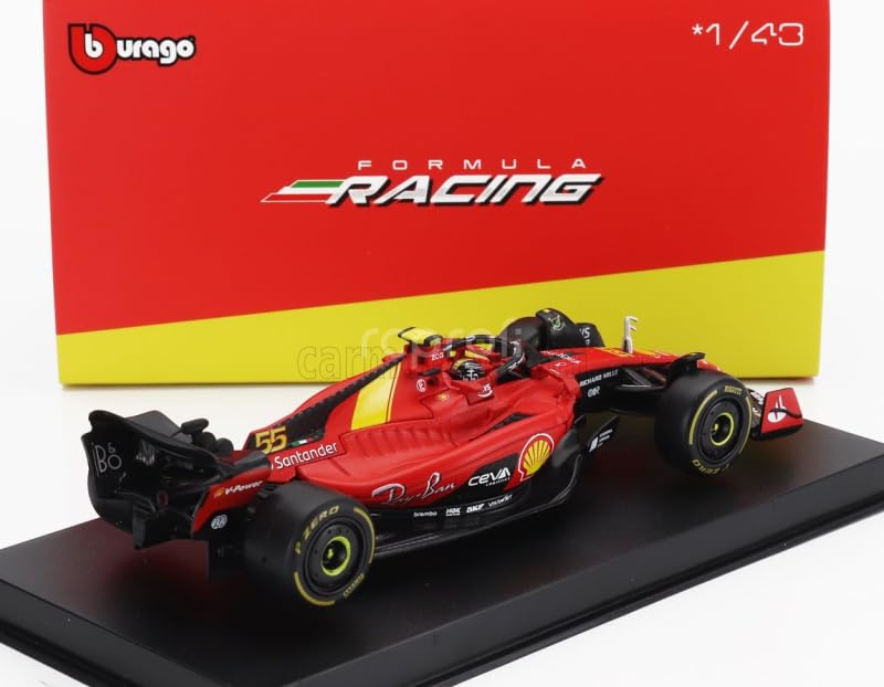Formula 1 Ferrari Carlos Sainz Jr. SF-23 #55 3rd Italian GP 2023 - 1/18 Bburago