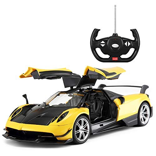 Pagani Huayra BC galbena cu telecomanda - 1/14 Rastar