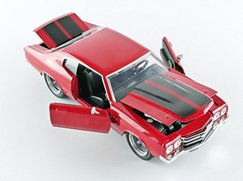 Chevy Chevelle SS ( F&F ) rosu - 1/24 Jada