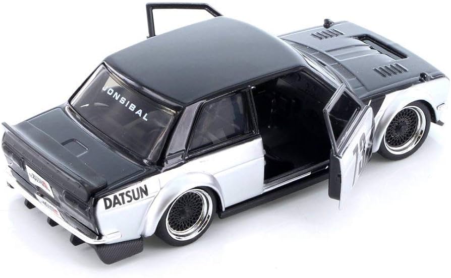 Datsun 510 Widebody 1973 Negru - 1/32 Jada