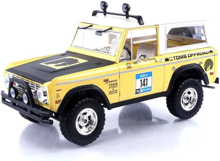 Ford Bronco #141 Rebelle Rally 1969 - 1/18 Greenlight