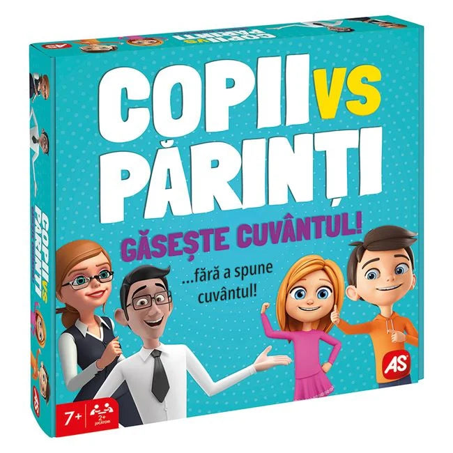 Joc de societate AS Games  - Copii vs Parinti Gaseste cuvantul!