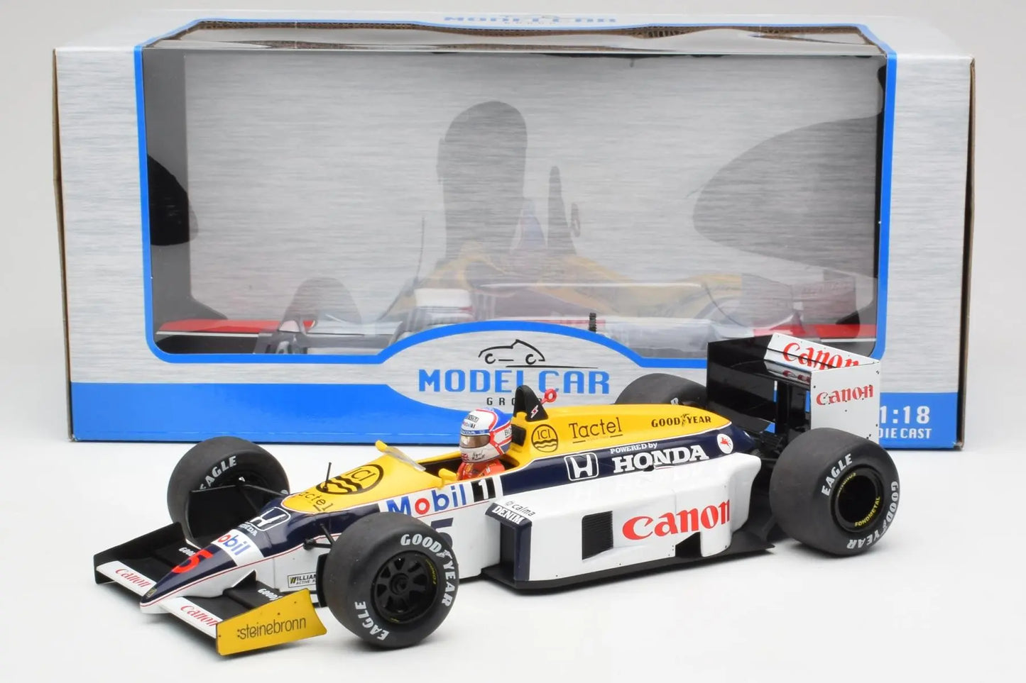 Formula 1 Williams FW11 #5 N. Mansell British GP 1986 - 1/18 Model Car Group
