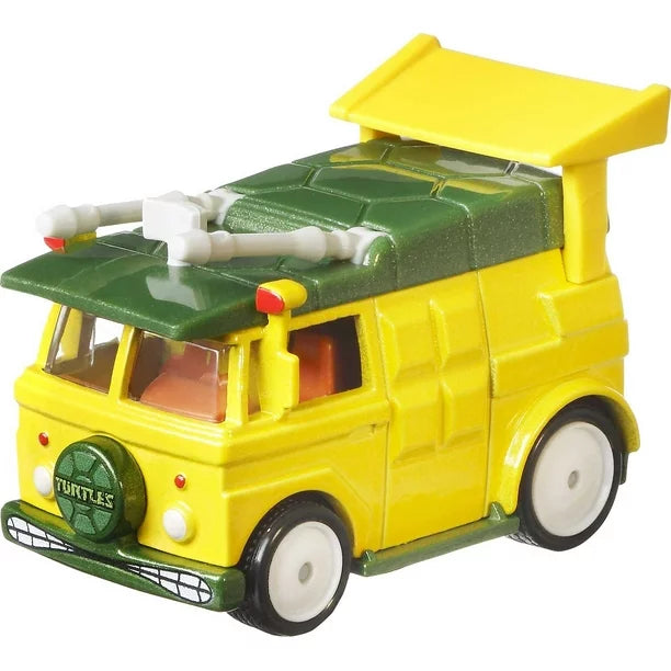 Masinuta Testoasele Ninja Party Wagon - 1/64 Hot Wheels Premium