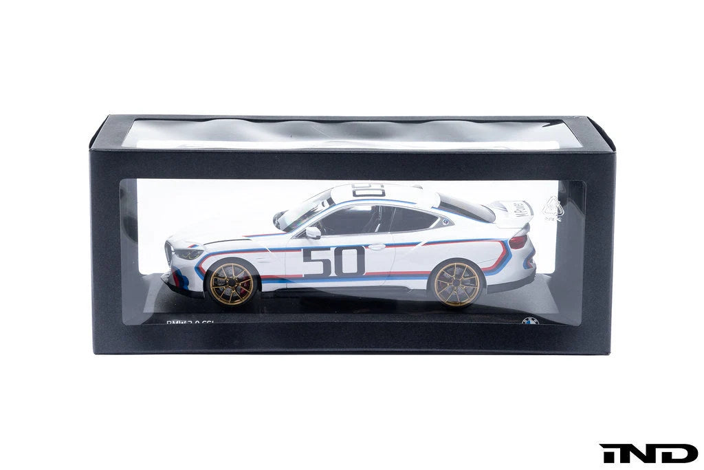 BMW 3.0 CSL - 50 Years Edition alb - 1/18 Norev