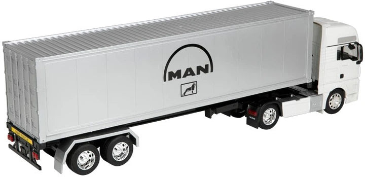 Camion Cap Tractor MAN cu remorca - 1/32 Welly