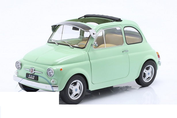 Fiat 500 F 1968 Custom green mint - 1/12 KK-Scale