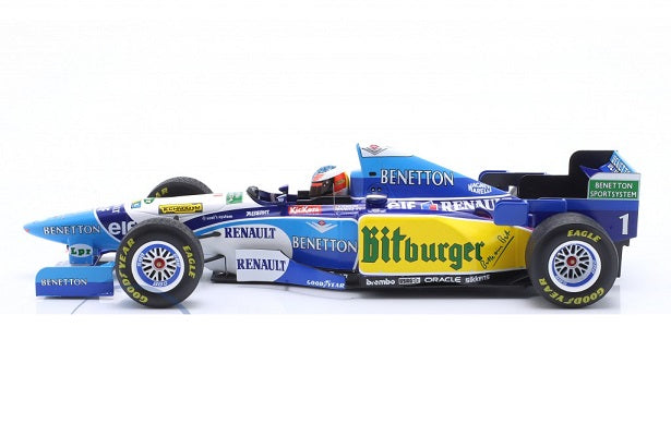 Formula 1 M. Schumacher Benetton B195 #1 Winner Europe GP World 1/222pcs - 1/18 Minichamps