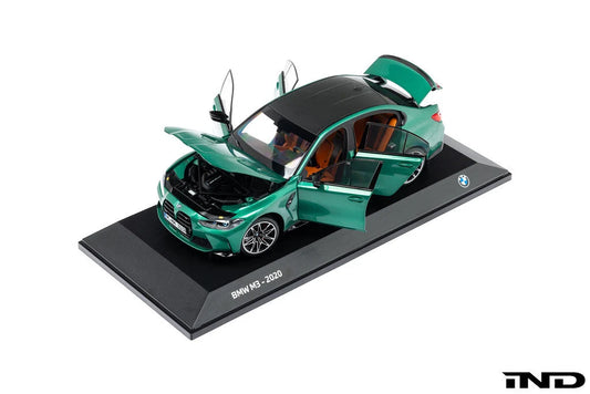 BMW M3 2020 Isle of man green - 1/18 Minichamps