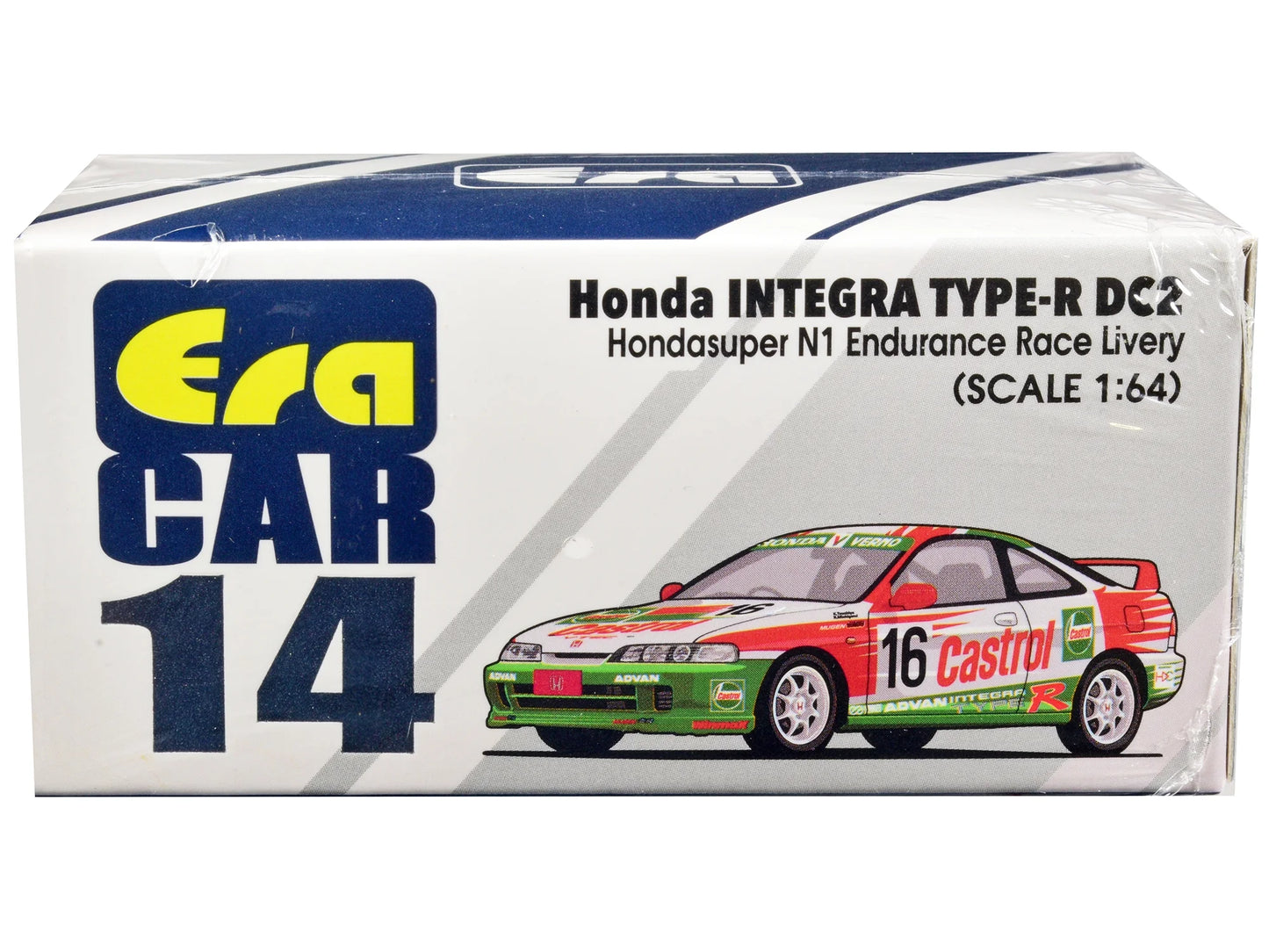 Honda Integra Type-R DC2  Hondasuper N1 Endurance Race Livery - 1/64 EraCar