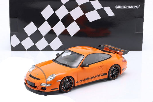 Porsche 911 GT3 RS 2007 orange - 1/18 Minichamps