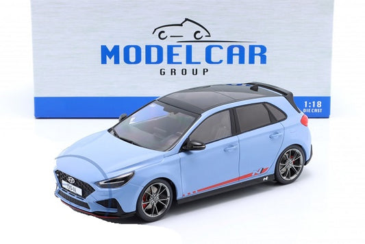 Hyundai I30 N Performance blue - 1/18 Model Car Group