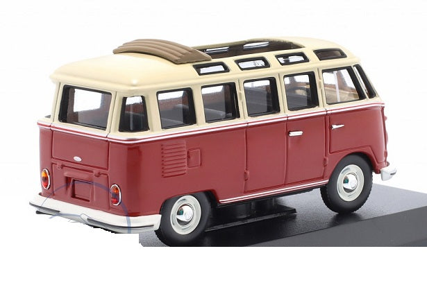 Volkswagen T1 Samba-Bus 1/504pcs cu vitrina plexiglass - 1/43 Minichamps