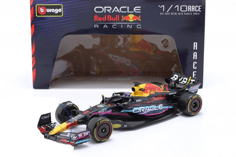 Formula 1 Max Verstappen Red Bull RB19 #1 Winner Miami GP - 1/18 Bburago