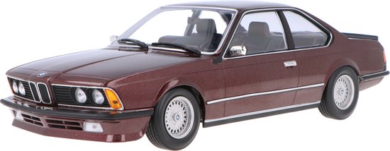 BMW 635 CSi 1982 rosu inchis metalic - 1/18 Minichamps