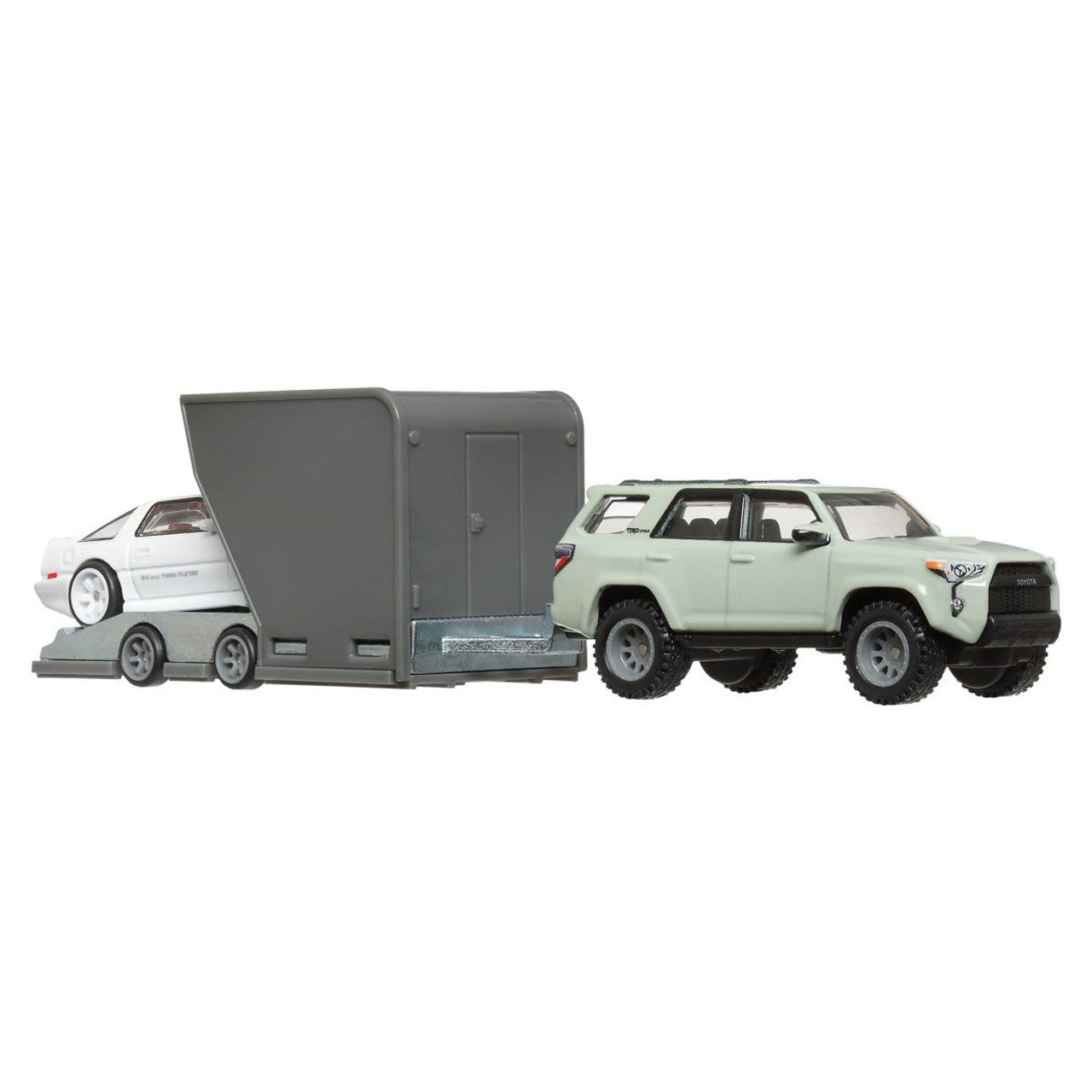 Set 2 masinute - Toyota 4Runner 2018 si Toyota Supra 1989 - 1/64 Hot Wheels Premium