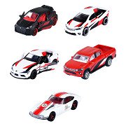 Set 5 masinute Toyota Racing - 1/64 Majorette