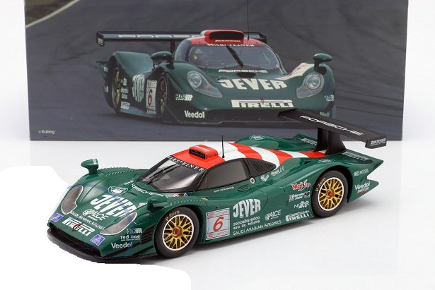 Porsche 911 GT1 #6 3rd FIA GT Championship Silverstone 1998 Bartels, Hahne - 1/18 Werk83
