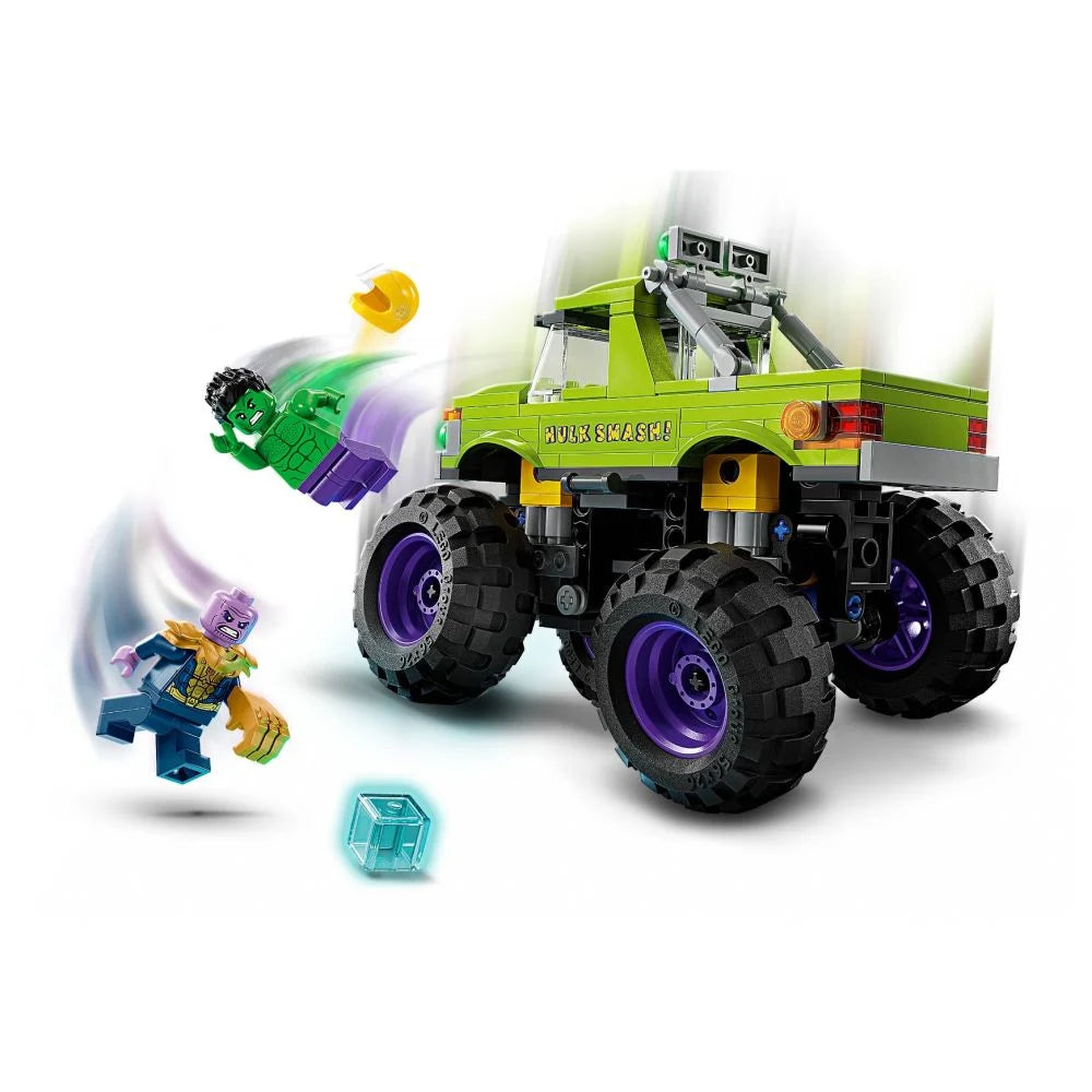 LEGO Marvel 76312 - Hulk in vehicul de teren contra lui Thanos (229 piese)